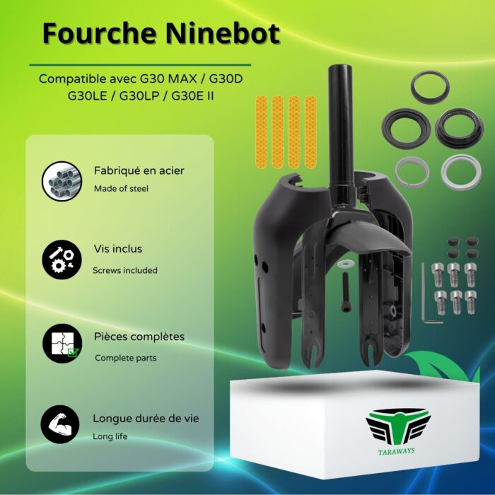 Fourche Avant pour Trottinette Ninebot G30 Max